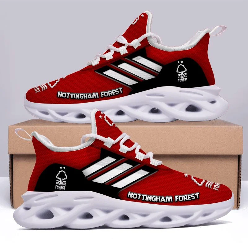 Nottingham Forest FC Red Black Max Soul Shoes Women Men MS0601