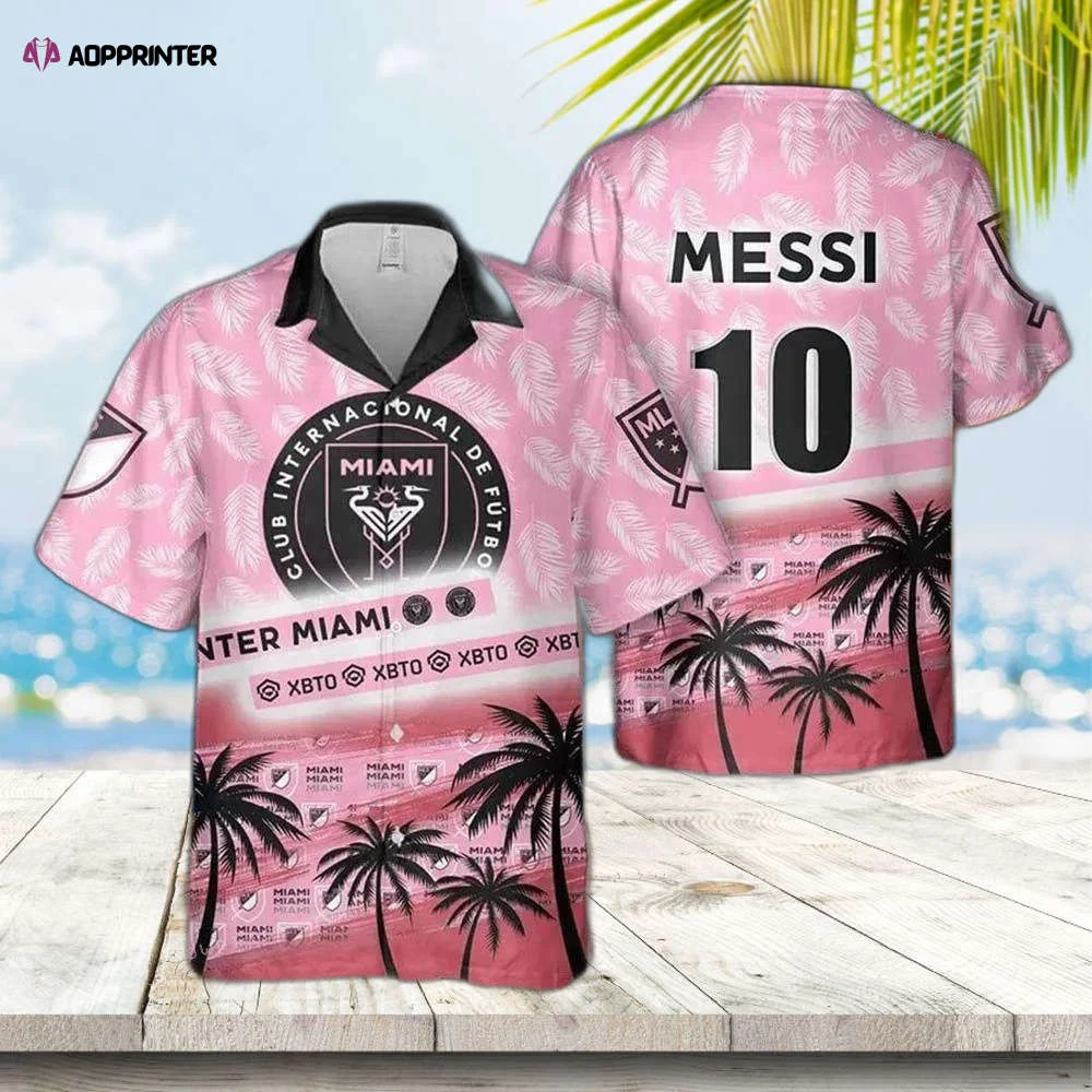 Affordable Lionel Messi Inter Miami CF Hawaiian Shirt – Limited Stock! HW0601