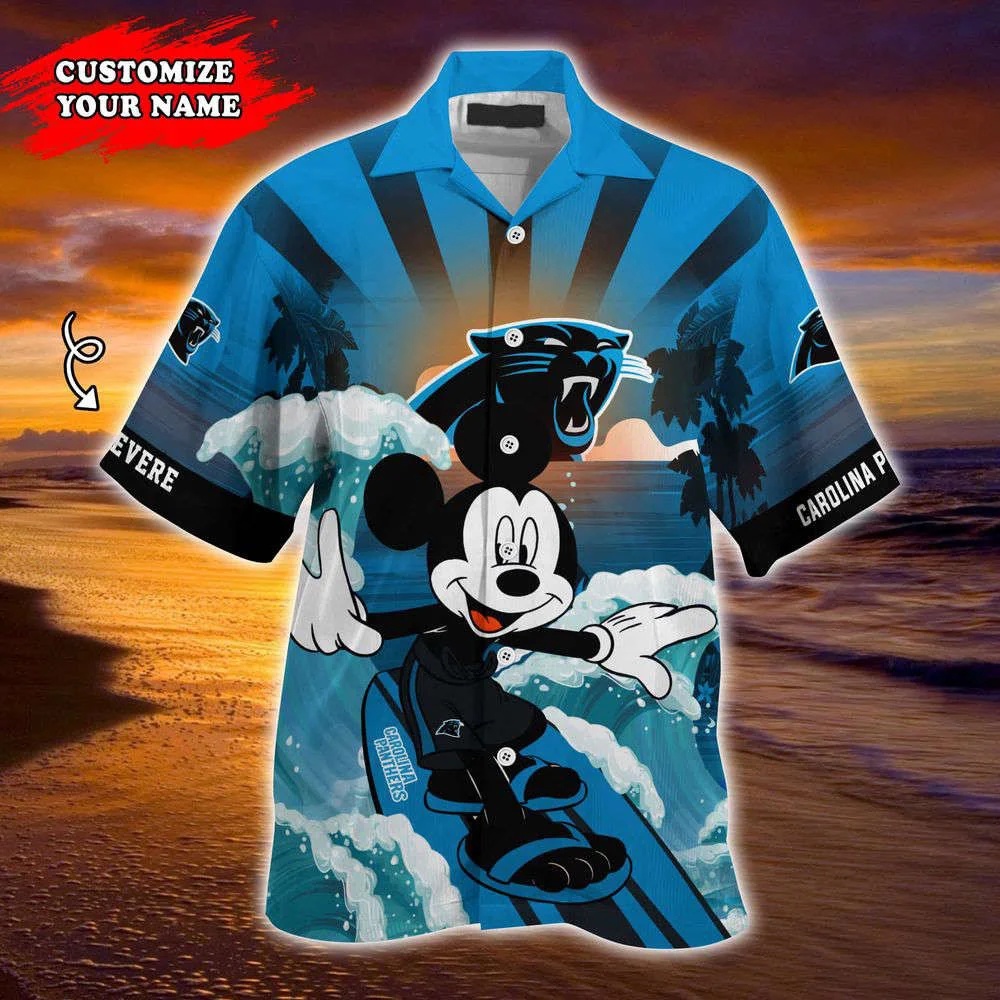 Carolina Panthers NFL-Summer Customized Hawaii Shirt For Sports Fans HW0601
