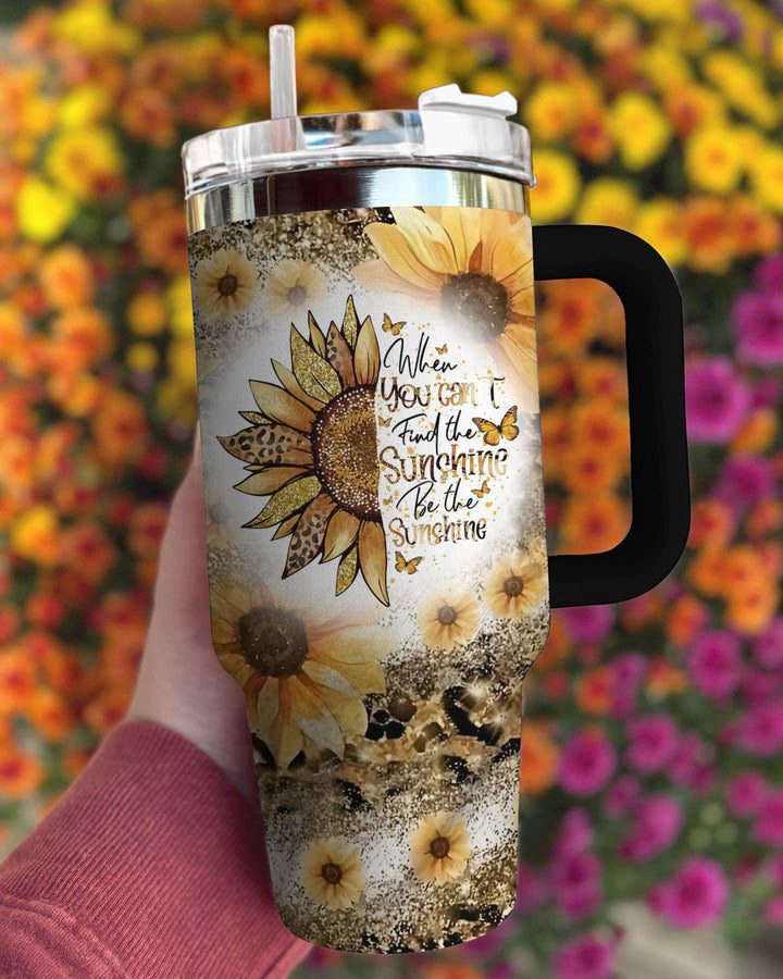 Sunflower Stanley Tumbler 40Oz Be The Sunshine 0501TB40