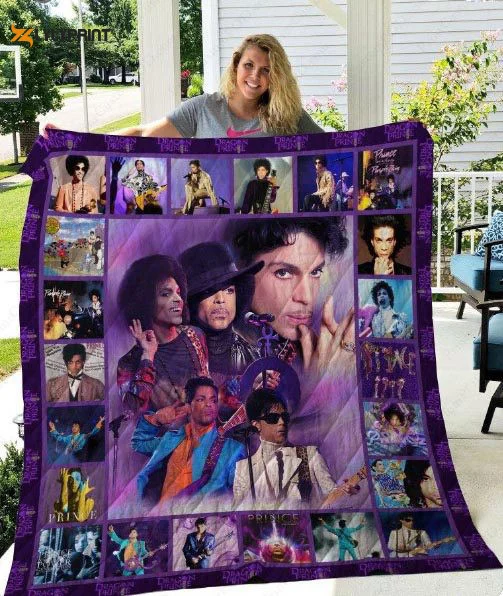 Prince 1 Quilt Blanket For Fans Home Decor Gift , Soft Quilt, King Size, All Season Cozy Quilt QB0901