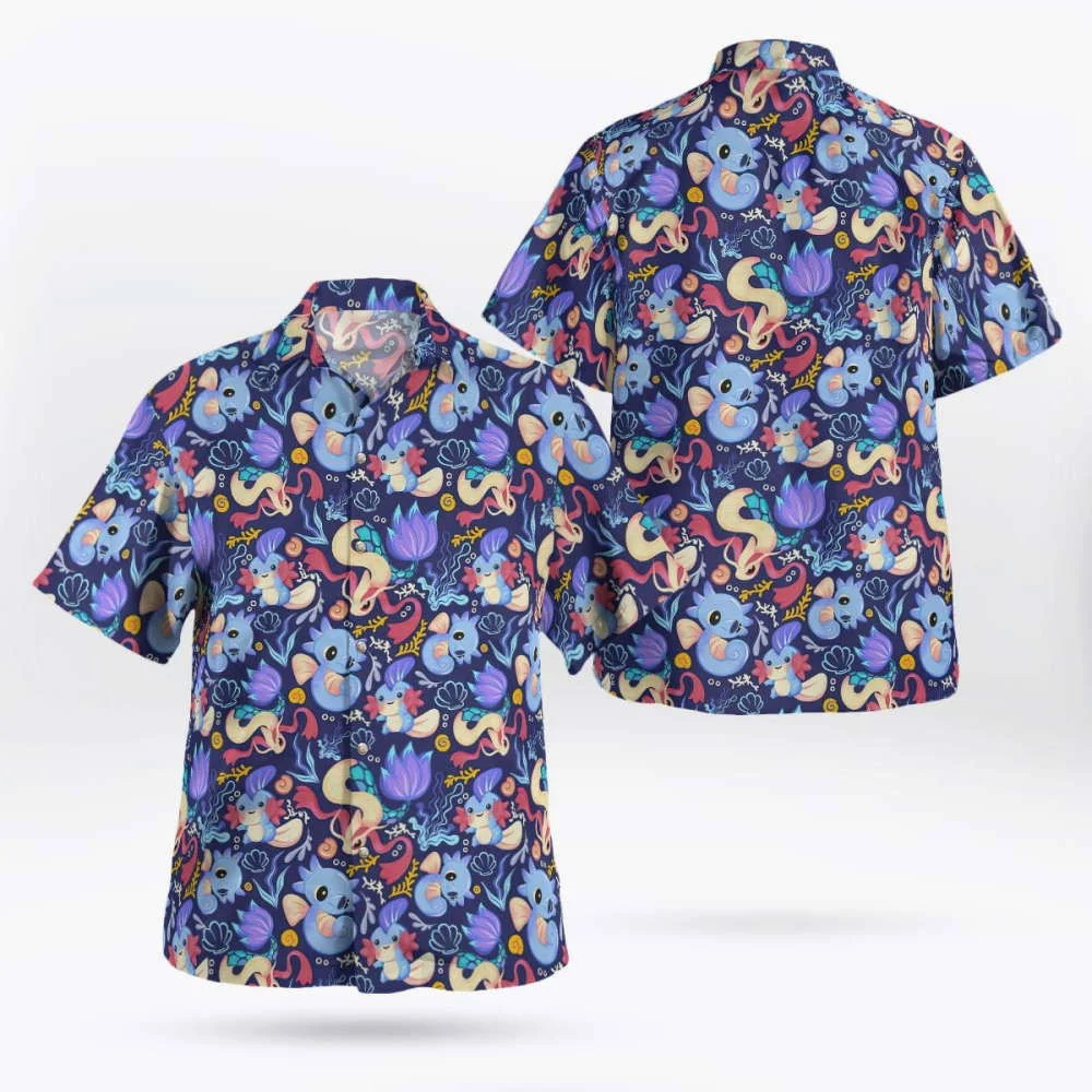 Milotic Water Pokemon Hawaiian Shirt Summer 2023 Hot HW0601