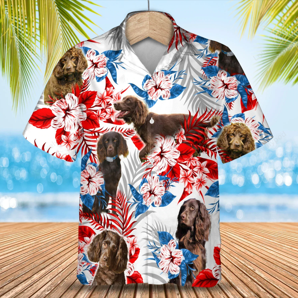 Boykin Spaniel Hawaiian Shirt, Dog Summer Aloha Shirt, For Men Women HW0601